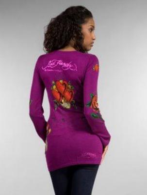 cheap Ed Hardy shirt(Women)-573